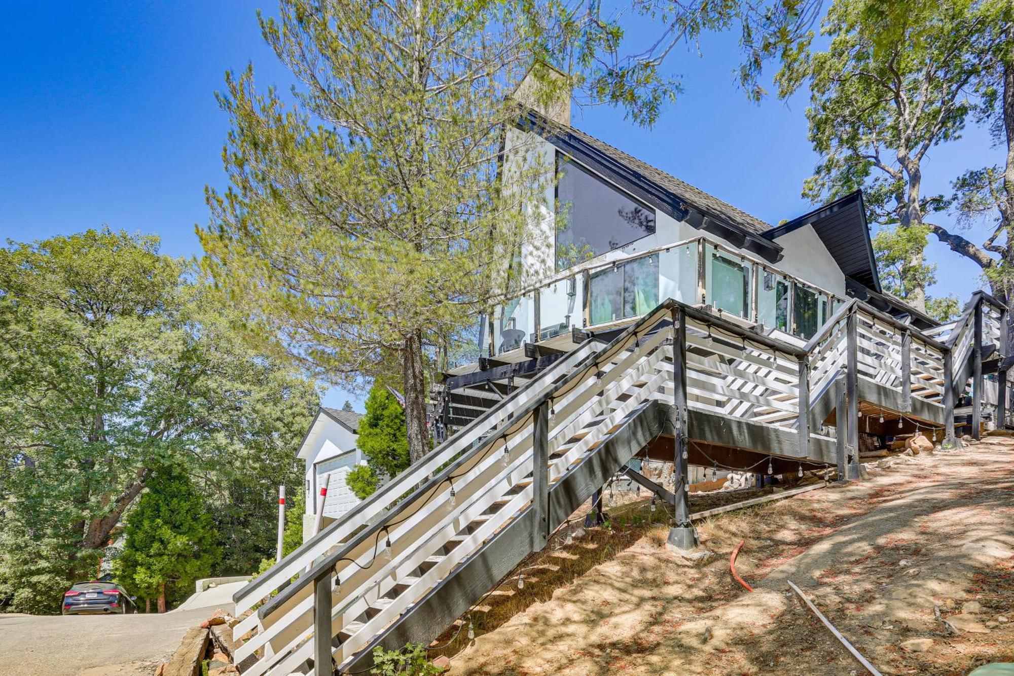 Lake Arrowhead Cabin With Hot Tub And Mountain Views! Exterior foto